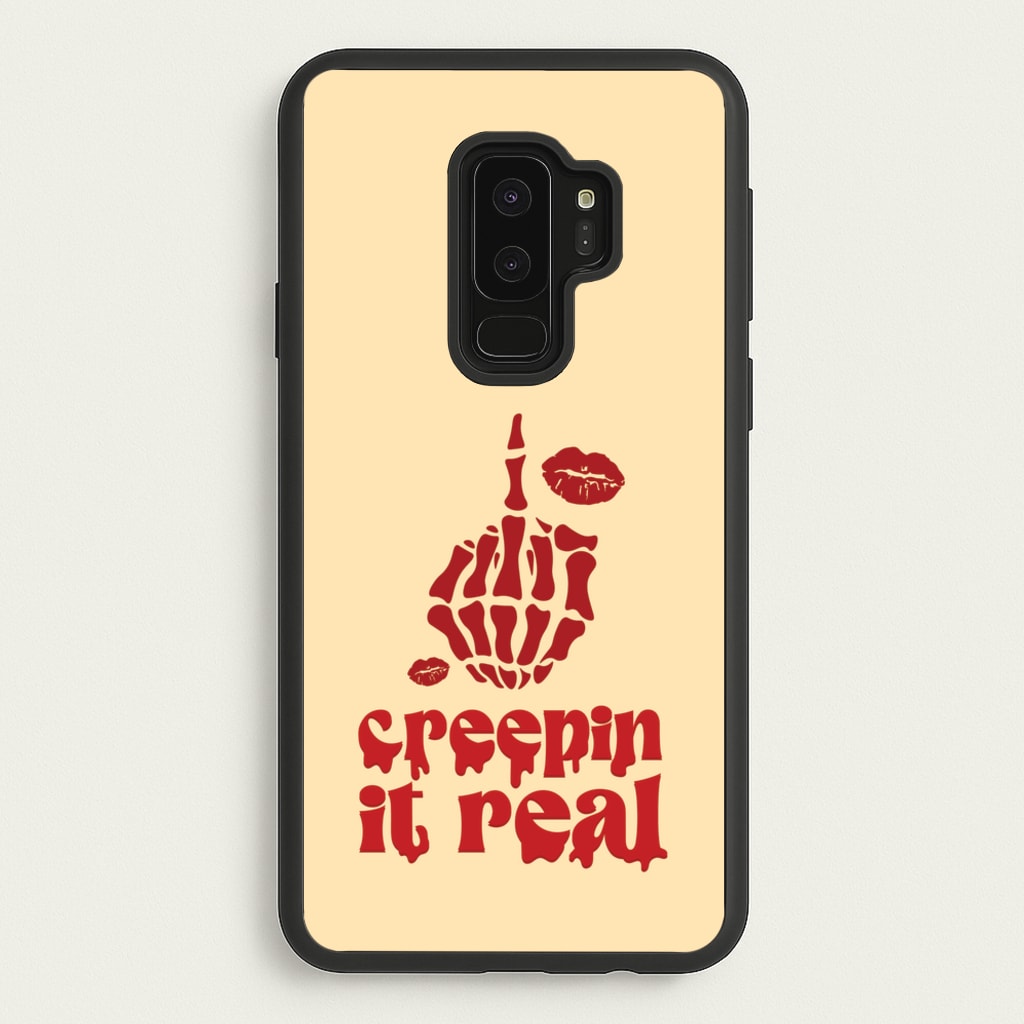 Creepin It Real - Halloween Phone Case for Galaxy S9 Plus