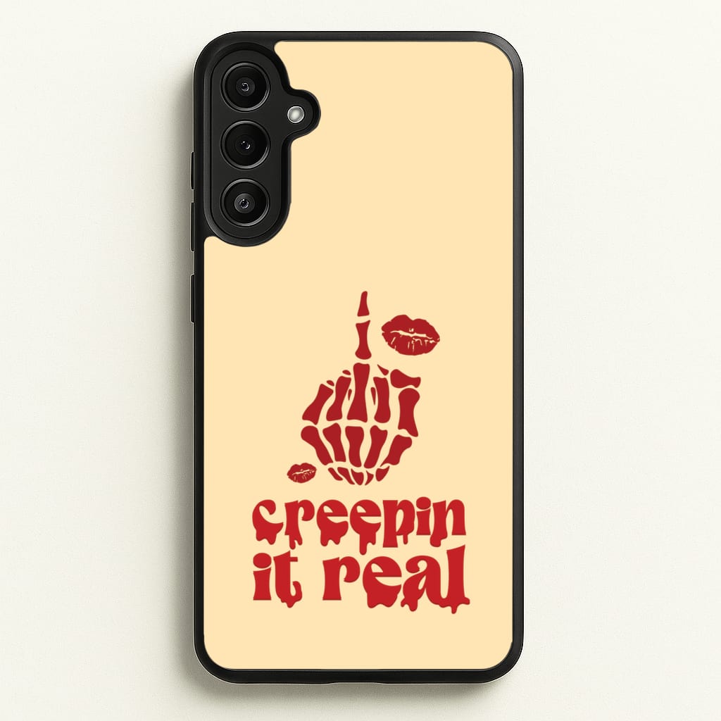 Creepin It Real - Halloween Phone Case for Galaxy A34