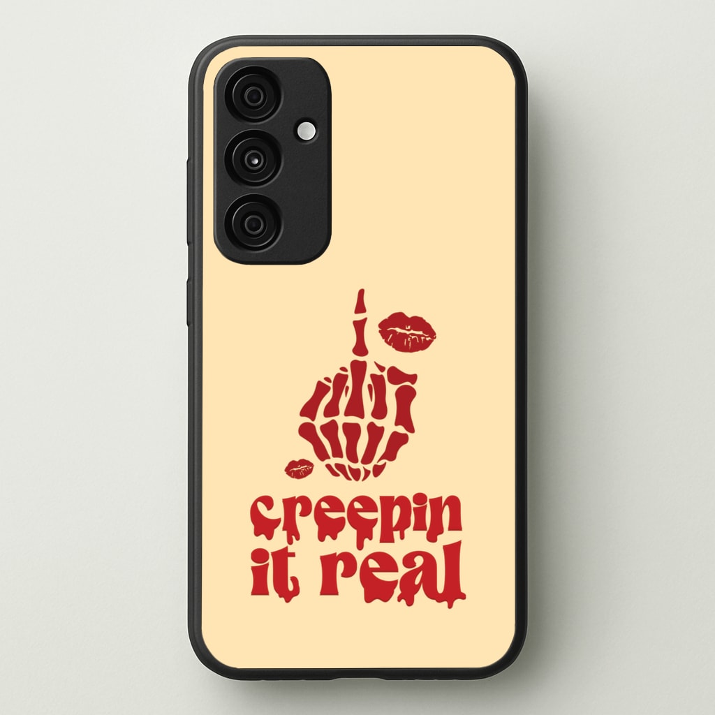 Creepin It Real - Halloween Phone Case for Galaxy A35