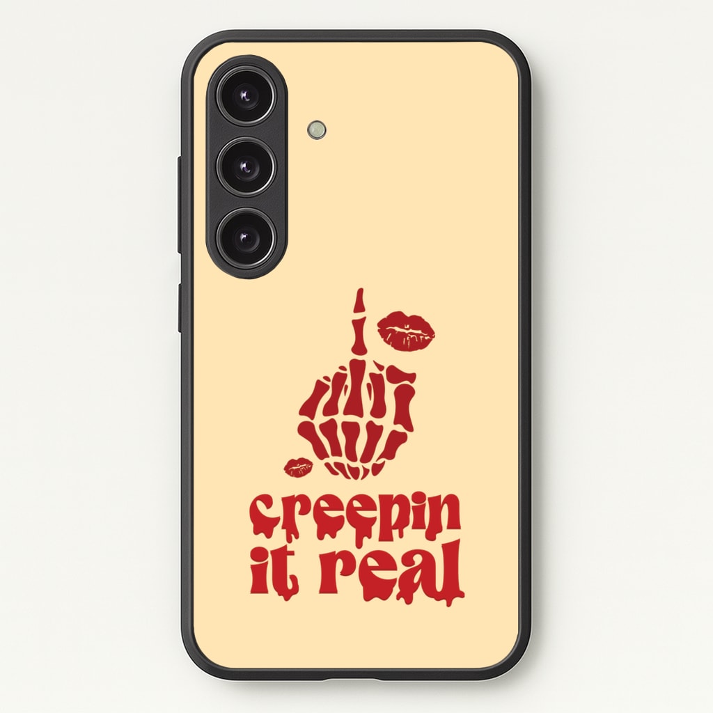 Creepin It Real - Halloween Phone Case for Galaxy S24FE