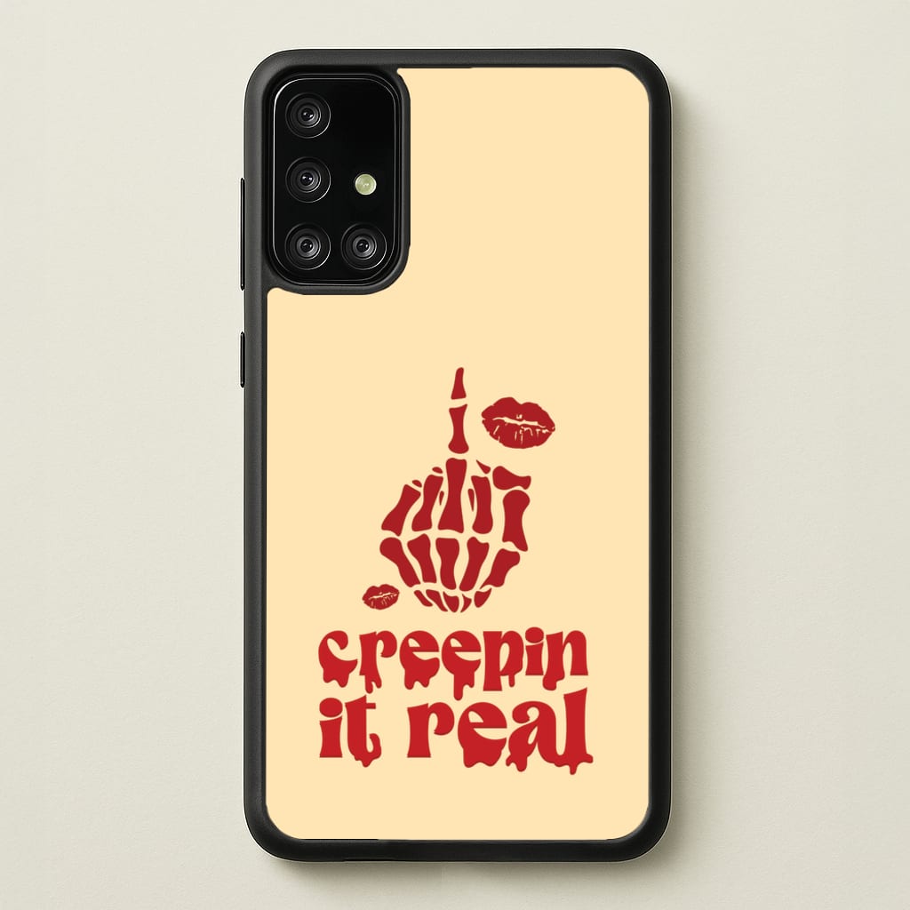 Creepin It Real - Halloween Phone Case for Galaxy A71