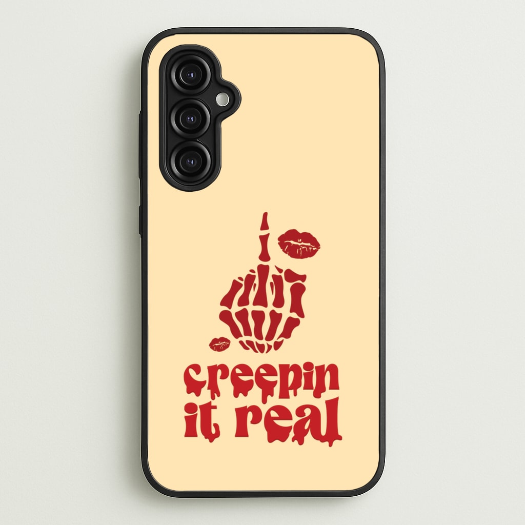 Creepin It Real - Halloween Phone Case for Galaxy A14
