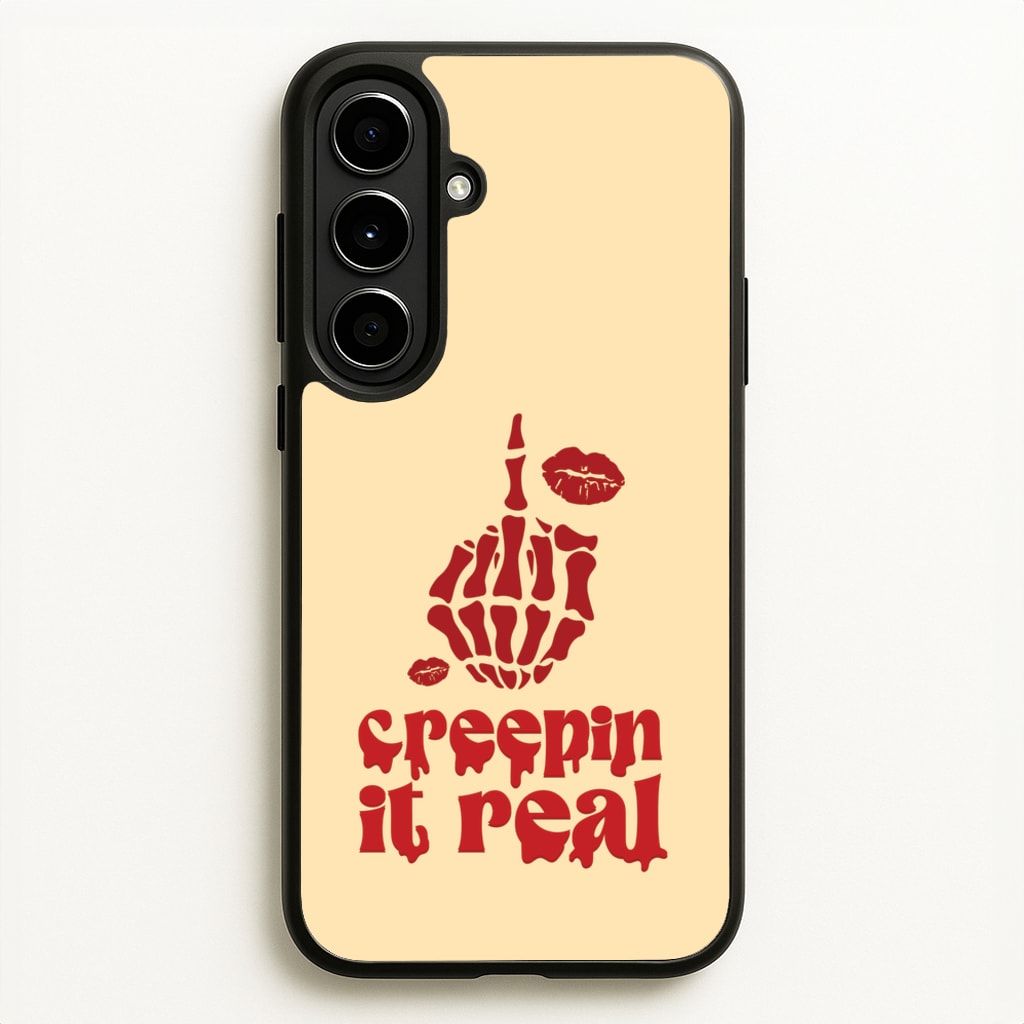 Creepin It Real - Halloween Phone Case for Galaxy A56
