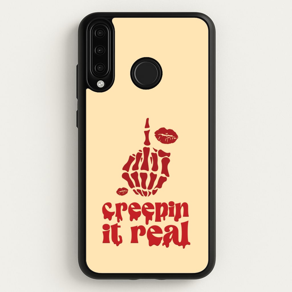 Creepin It Real - Halloween Phone Case for Huawei P30 Lite
