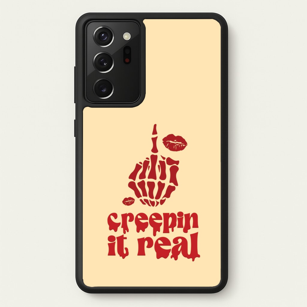 Creepin It Real - Halloween Phone Case for Galaxy Note 20 Ultra