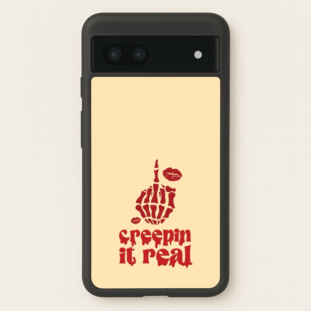 Creepin It Real - Halloween Phone Case for Google Pixel 6a