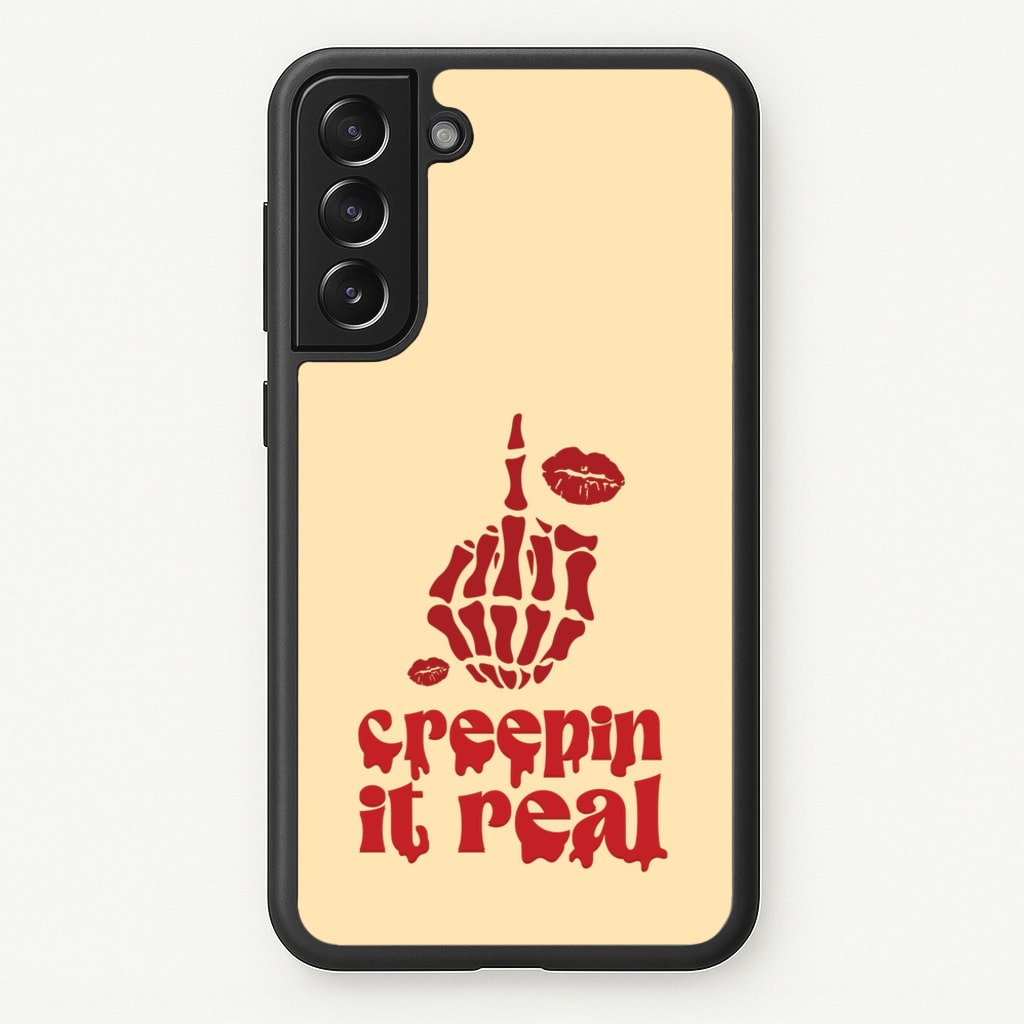 Creepin It Real - Halloween Phone Case for Galaxy S21FE