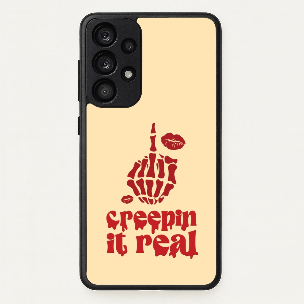 Creepin It Real - Halloween Phone Case for Galaxy A53