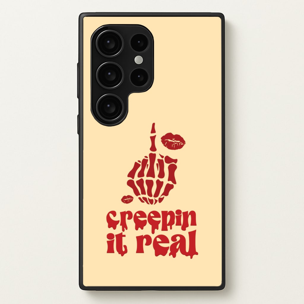 Creepin It Real - Halloween Phone Case for Galaxy S24 Ultra