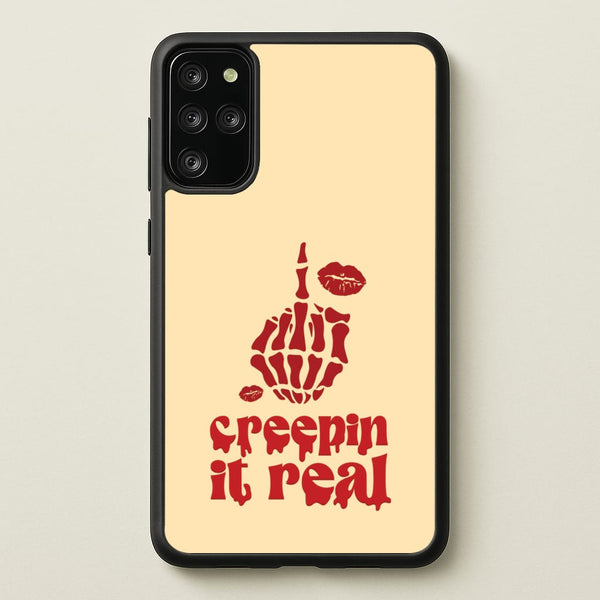 Creepin It Real - Halloween Phone Case for Galaxy S20 Plus