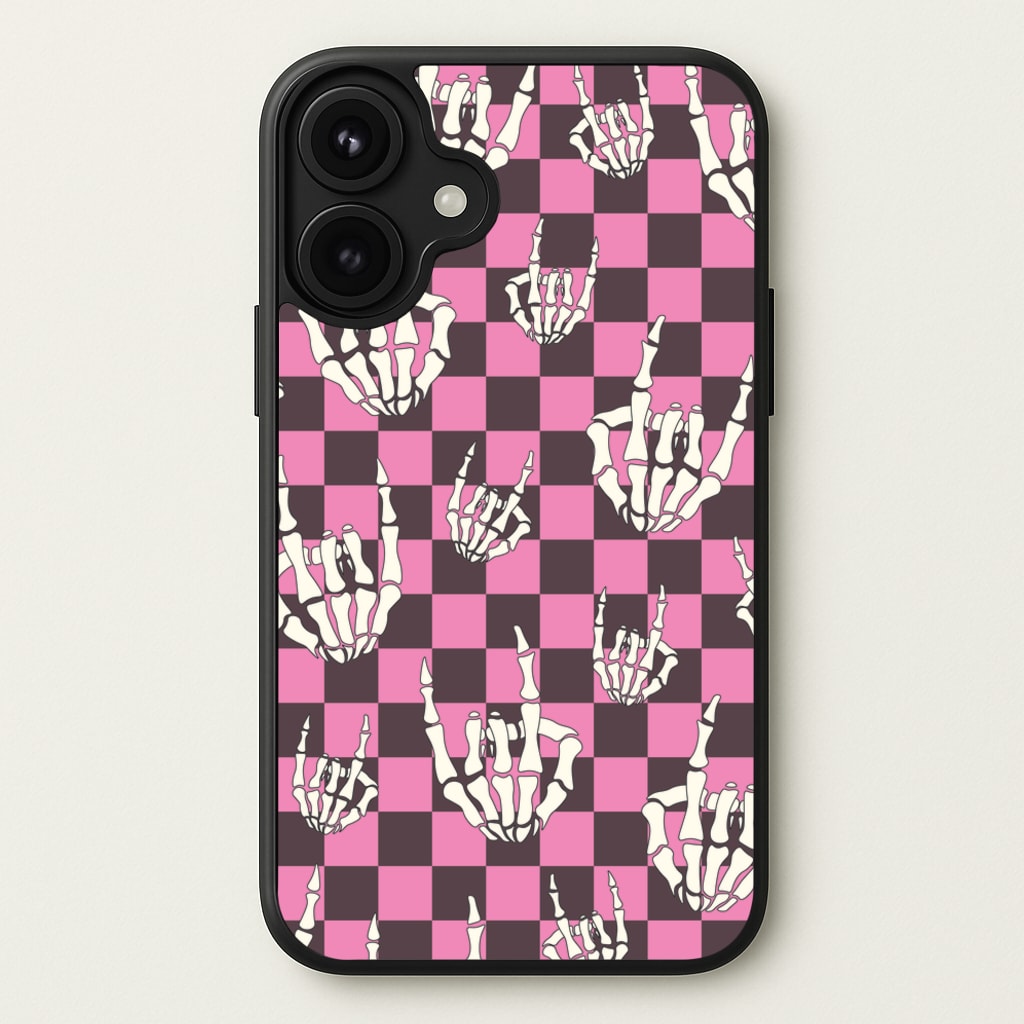 Rock On Skeleton Phone Case for iPhone 17