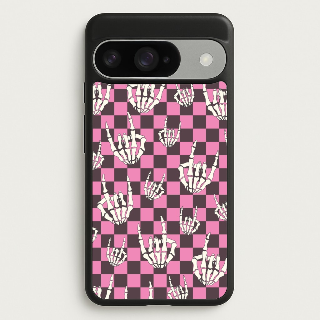 Rock On Skeleton Phone Case for Google Pixel 10 / 10 Pro