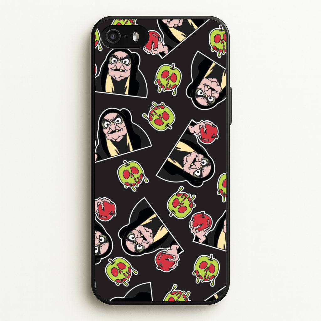Witch Pattern - Halloween Phone Case for iPhone 5 / 5s / SE 2016