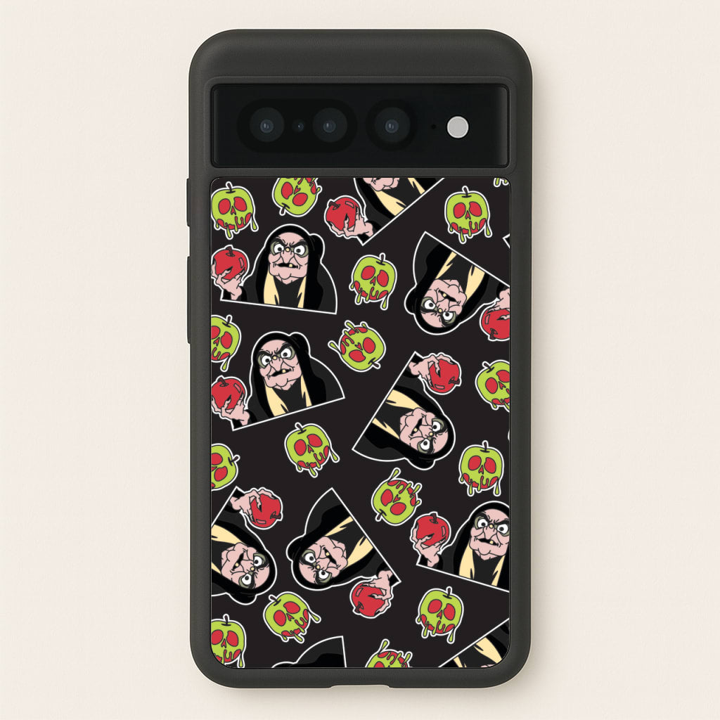 Witch Pattern - Halloween Phone Case for Google Pixel 7 Pro