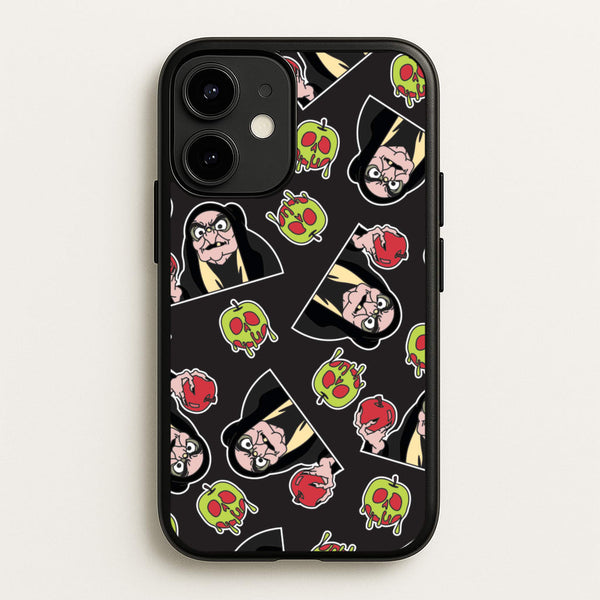 Witch Pattern - Halloween Phone Case for iPhone 12 / 12 Pro