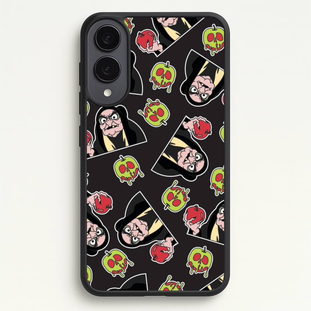 Witch Pattern - Halloween Phone Case for Galaxy S25 Edge