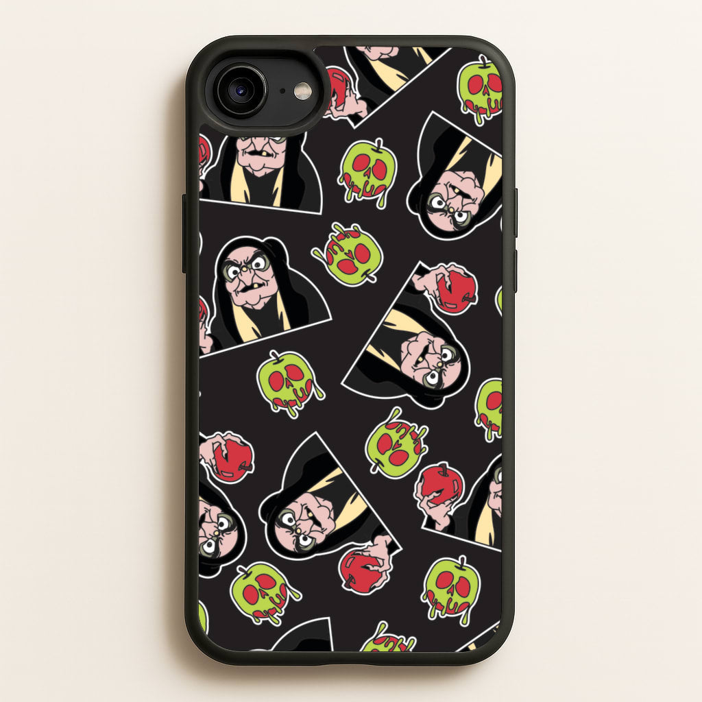 Witch Pattern - Halloween Phone Case for iPhone 6 / 7 / 8 / SE