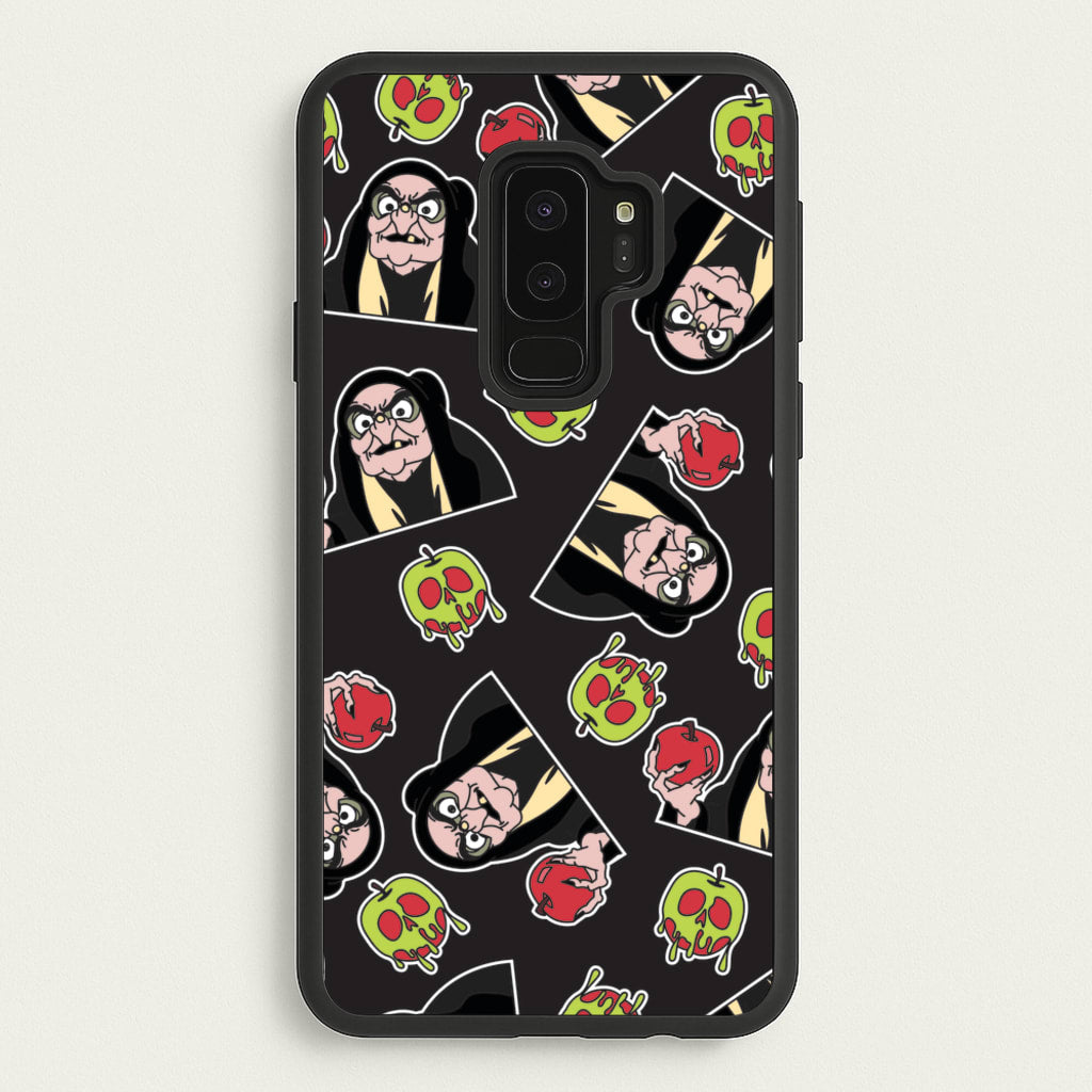Witch Pattern - Halloween Phone Case for Galaxy S9 Plus