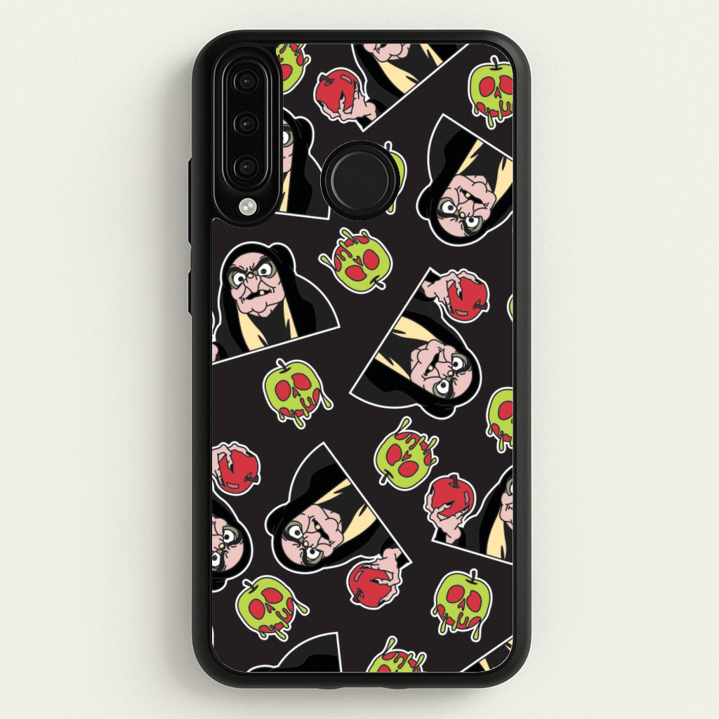 Witch Pattern - Halloween Phone Case for Huawei P30 Lite