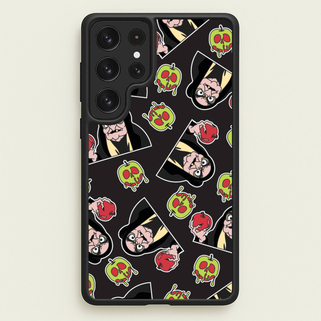 Witch Pattern - Halloween Phone Case for Galaxy S22 Ultra