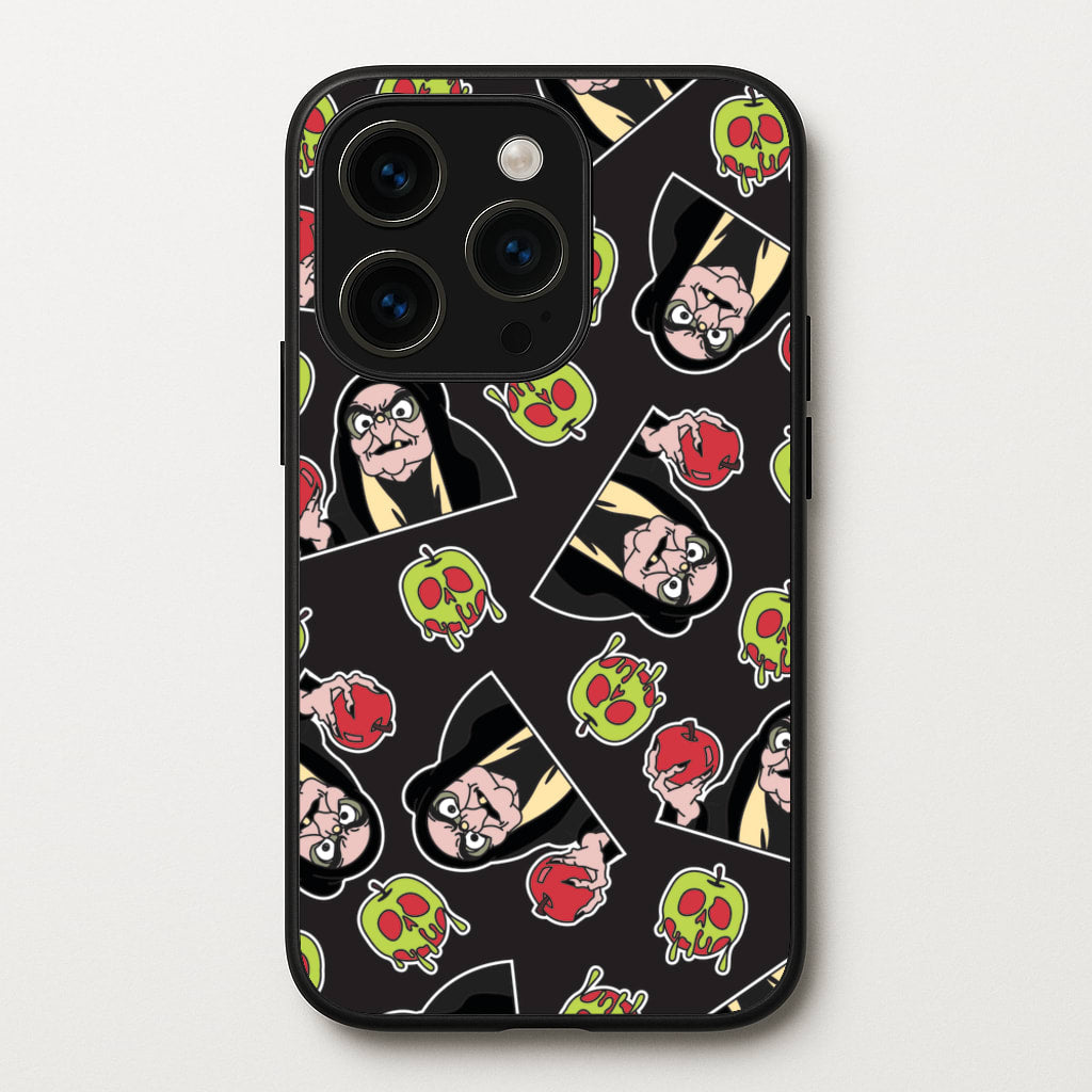 Witch Pattern - Halloween Phone Case for iPhone 15 Pro