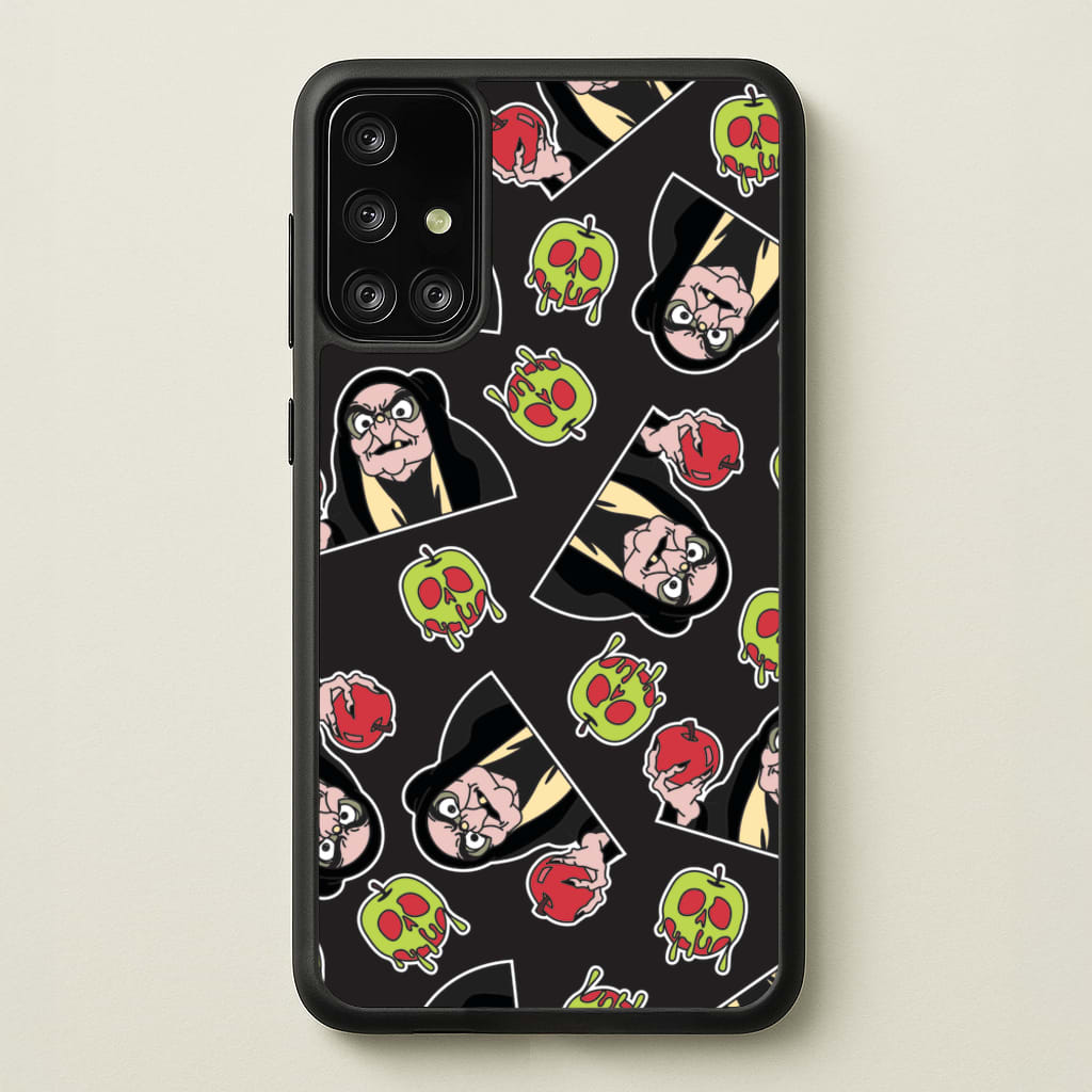 Witch Pattern - Halloween Phone Case for Galaxy A71