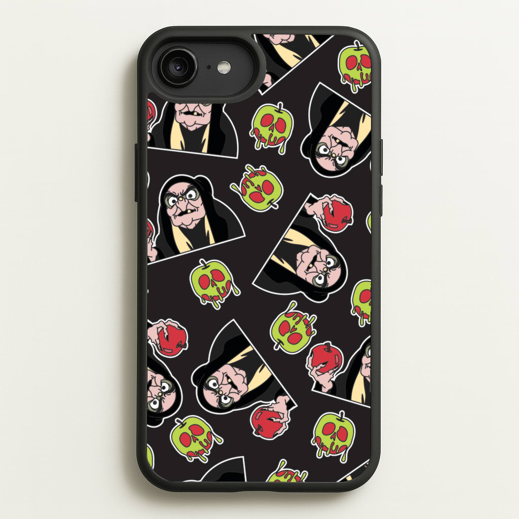 Witch Pattern - Halloween Phone Case for iPhone 6 Plus / 7 Plus / 8 Plus
