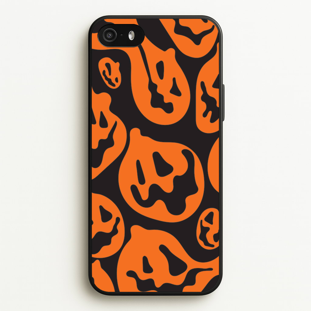Pumpkin Pattern - Halloween Phone Case for iPhone 5 / 5s / SE 2016