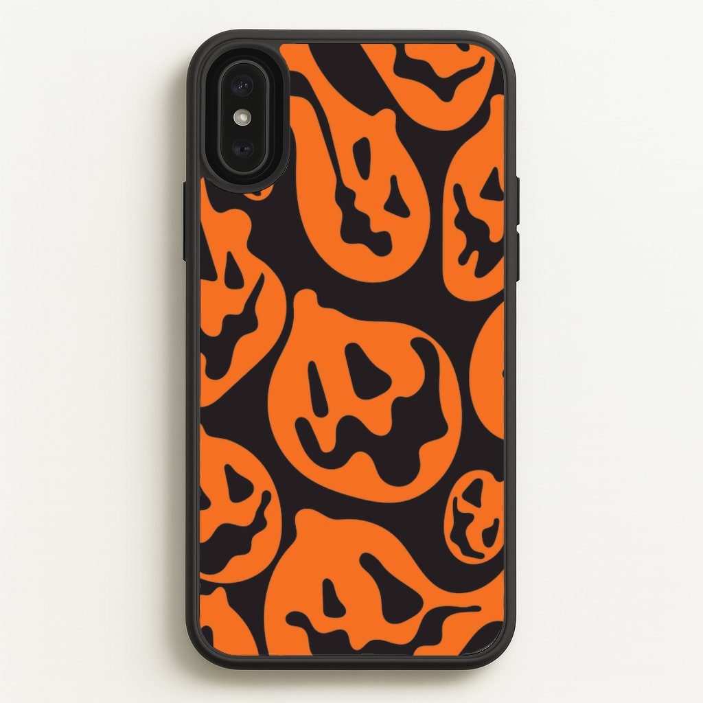Pumpkin Pattern - Halloween Phone Case for iPhone XS Max