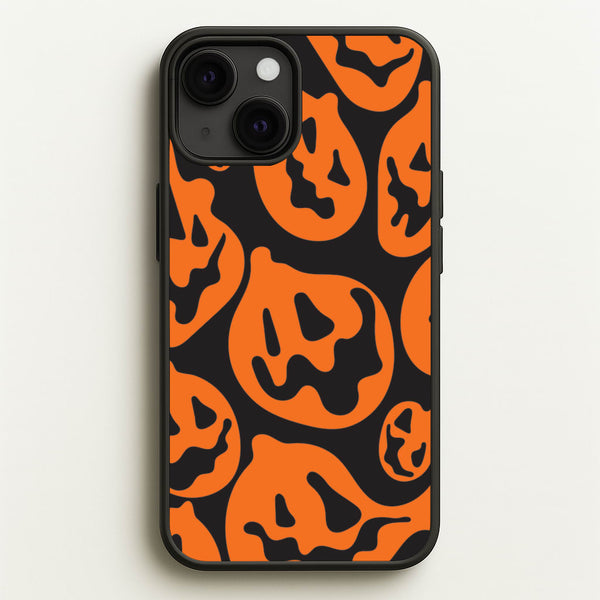 Pumpkin Pattern - Halloween Phone Case for iPhone 13 Mini