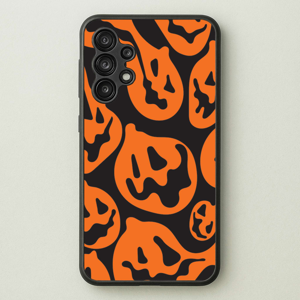 Pumpkin Pattern - Halloween Phone Case for Galaxy A13