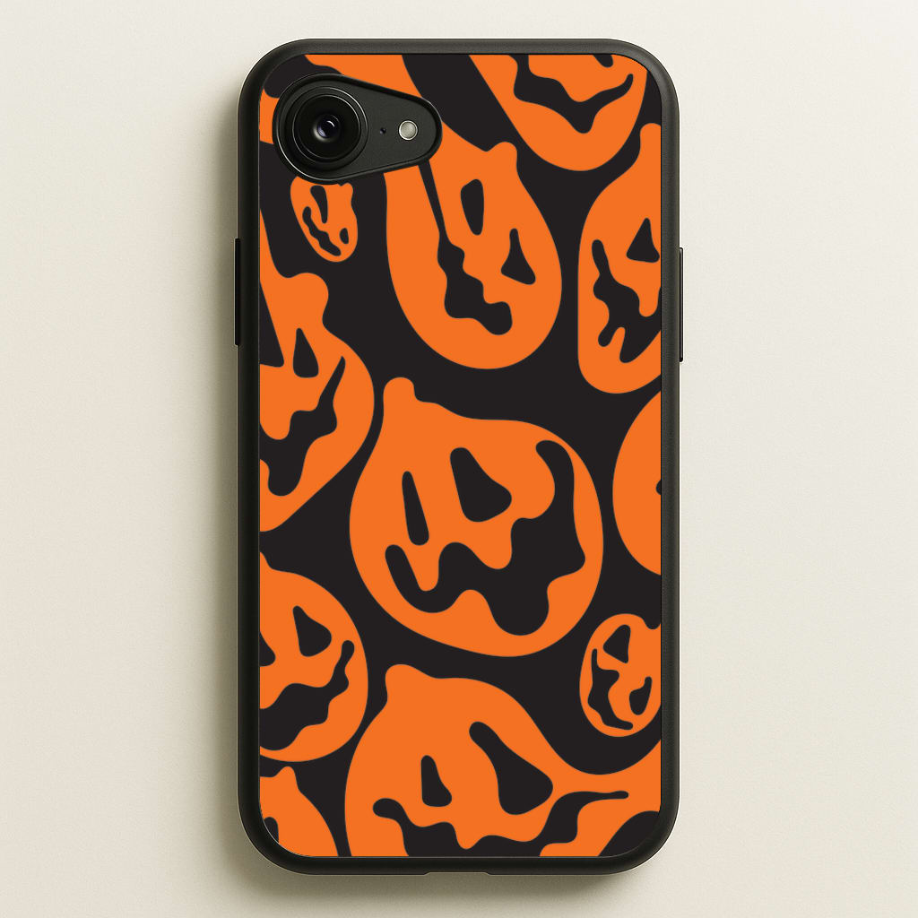 Pumpkin Pattern - Halloween Phone Case for iPhone 16e
