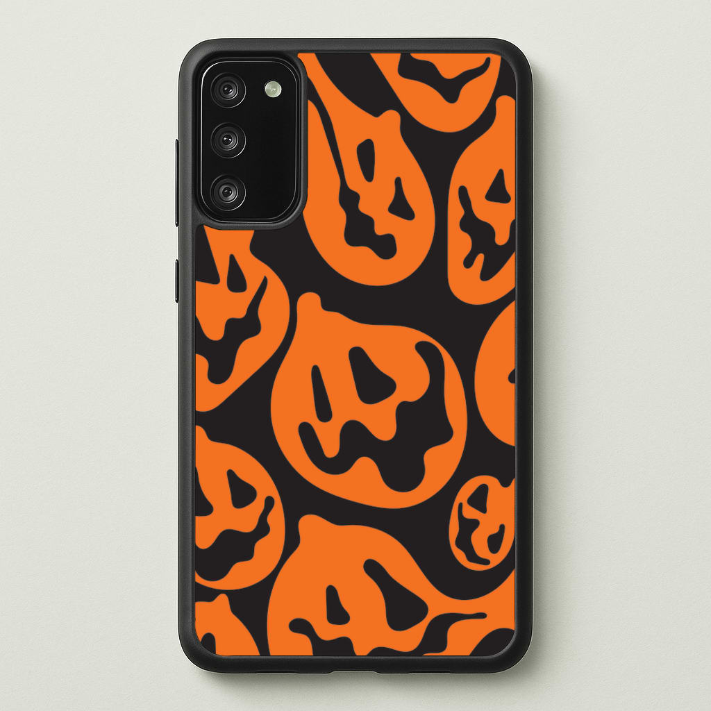 Pumpkin Pattern - Halloween Phone Case for Galaxy S20FE