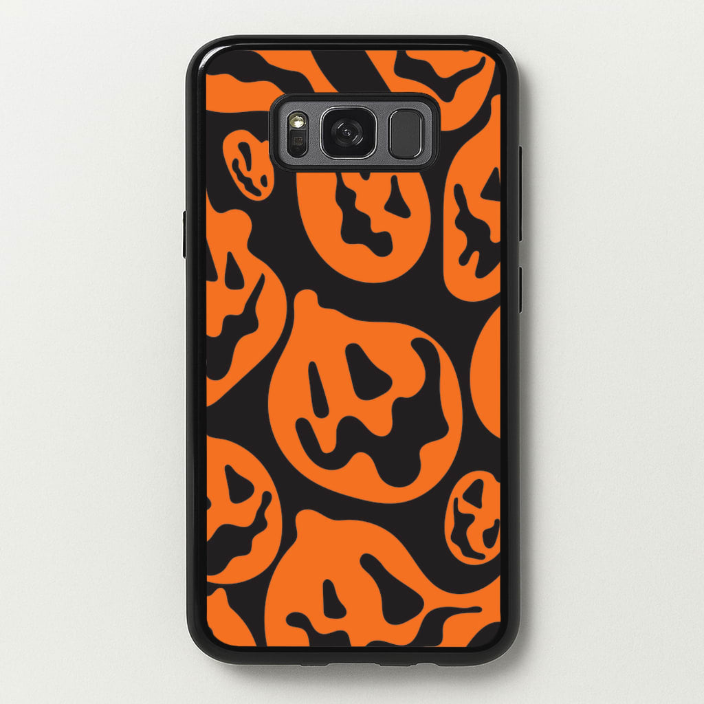 Pumpkin Pattern - Halloween Phone Case for Galaxy S8 Plus