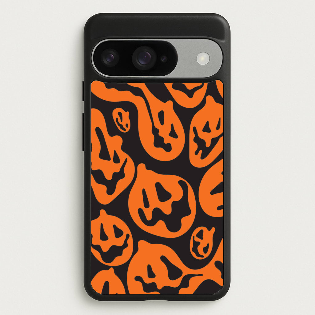 Pumpkin Pattern Phone Case for Google Pixel 10 / 10 Pro