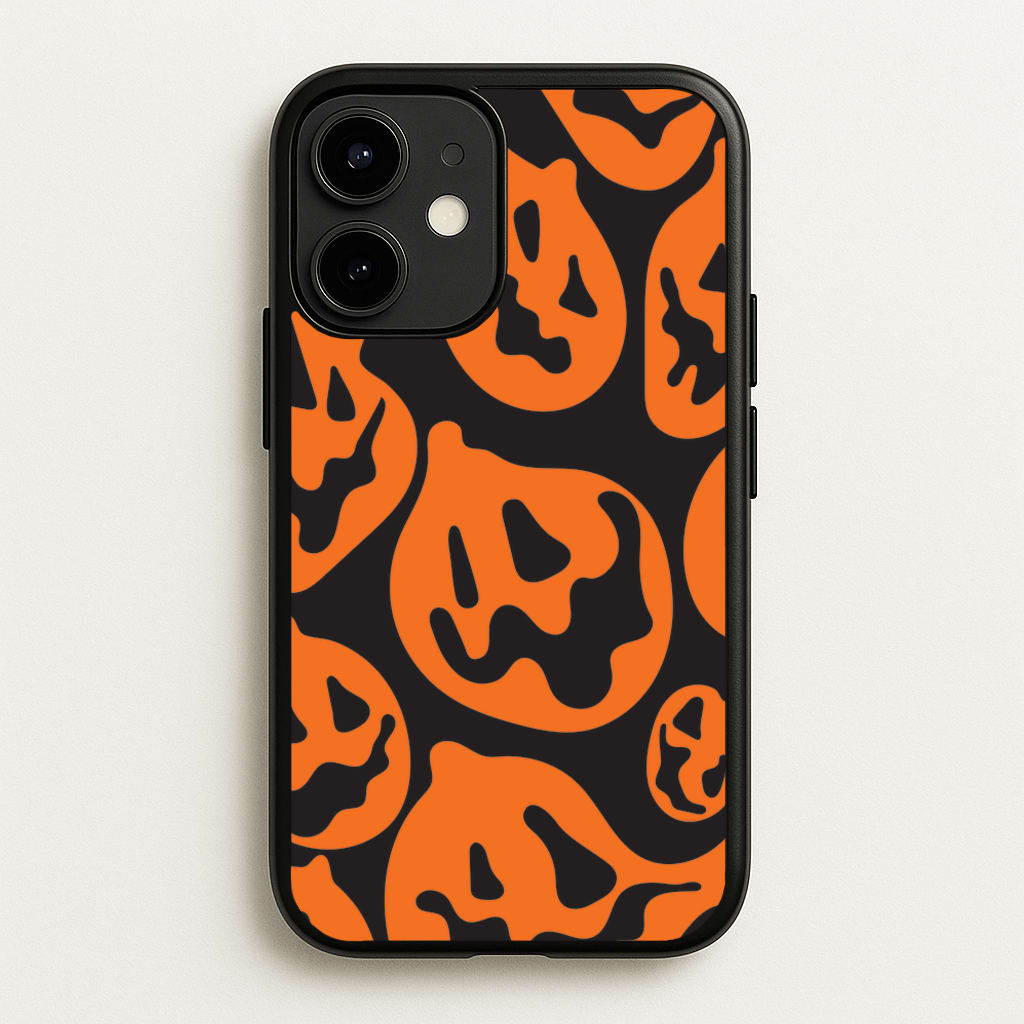 Pumpkin Pattern - Halloween Phone Case for iPhone 12 / 12 Pro