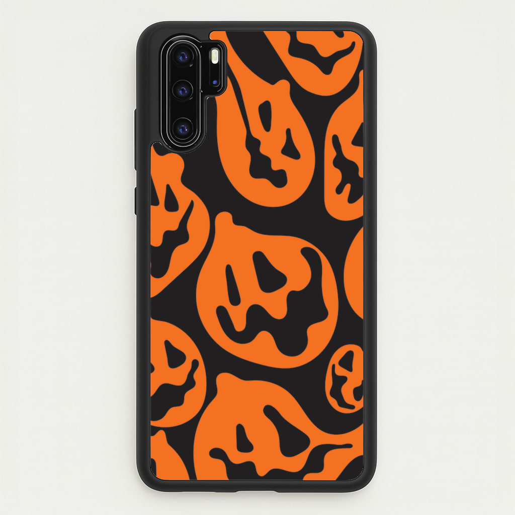 Pumpkin Pattern - Halloween Phone Case for Huawei P30 Pro