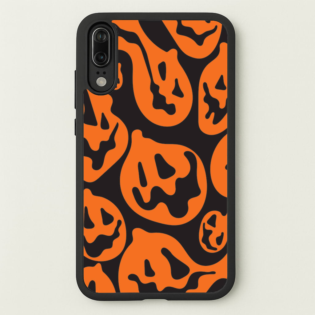 Pumpkin Pattern - Halloween Phone Case for Huawei P20