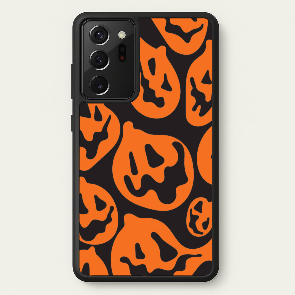 Pumpkin Pattern - Halloween Phone Case for Galaxy Note 20 Ultra