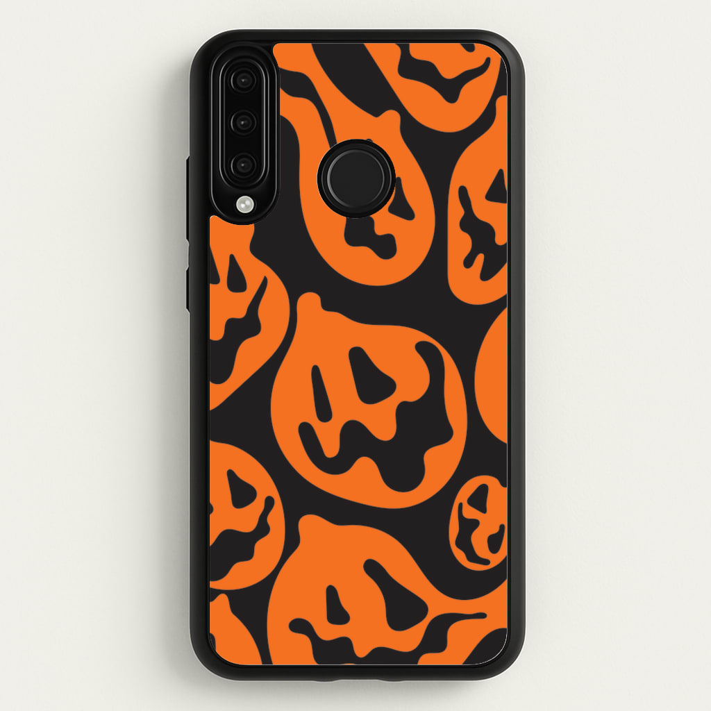 Pumpkin Pattern - Halloween Phone Case for Huawei P30 Lite