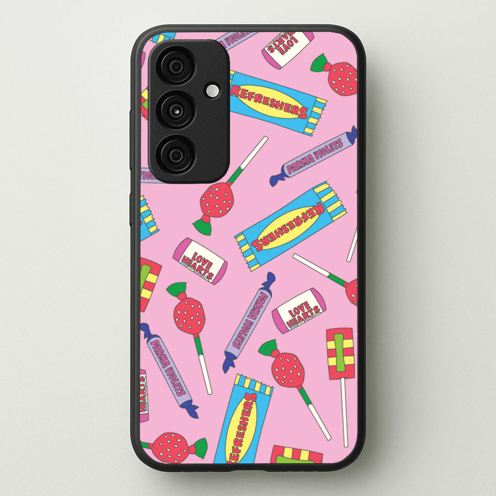 Trick Or Treat Sweets - Halloween Phone Case for Galaxy A55