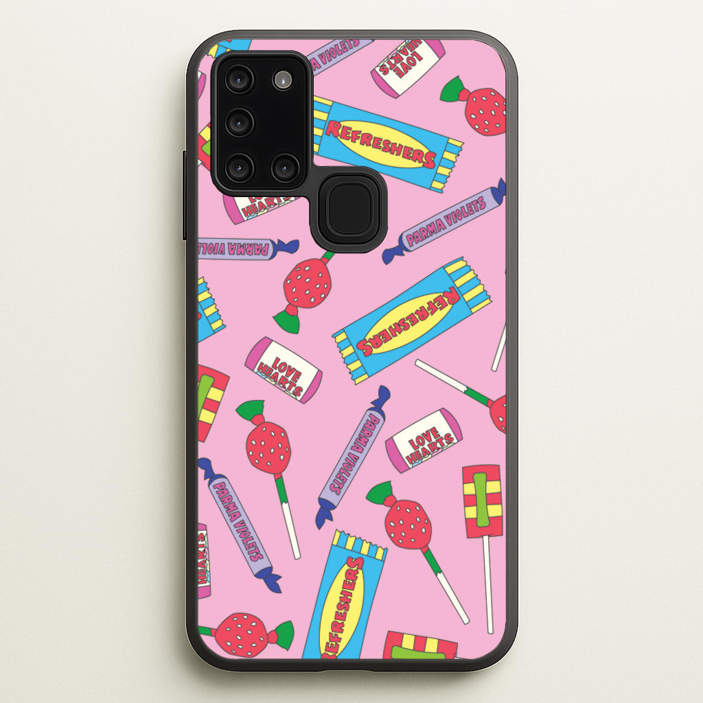 Trick Or Treat Sweets - Halloween Phone Case for Galaxy A21s