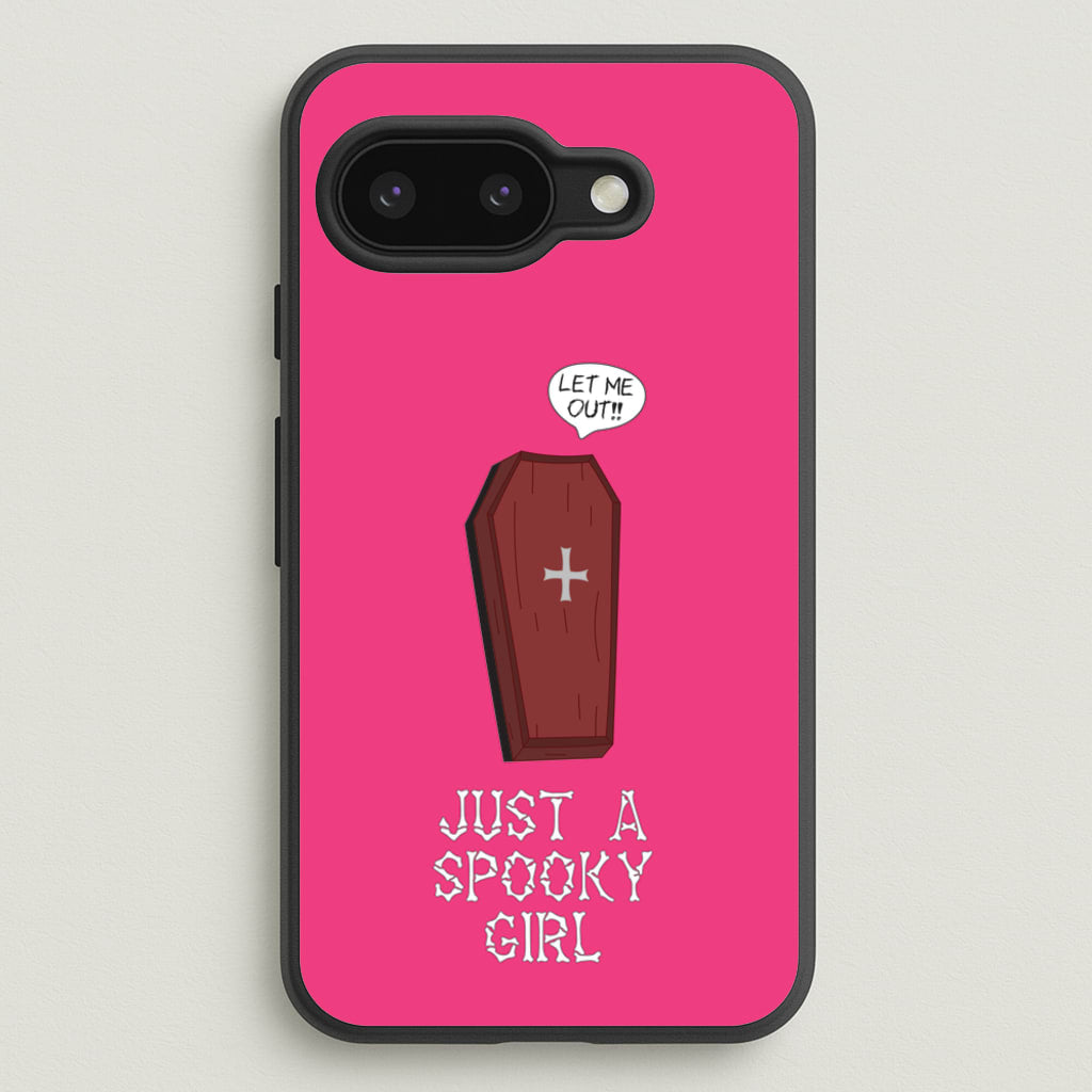 Just A Spooky Girl - Halloween Phone Case for Google Pixel 9a