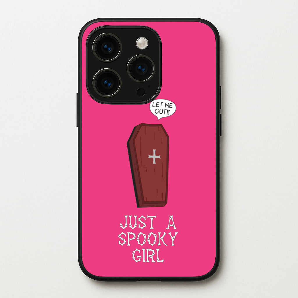 Just A Spooky Girl - Halloween Phone Case for iPhone 15 Pro