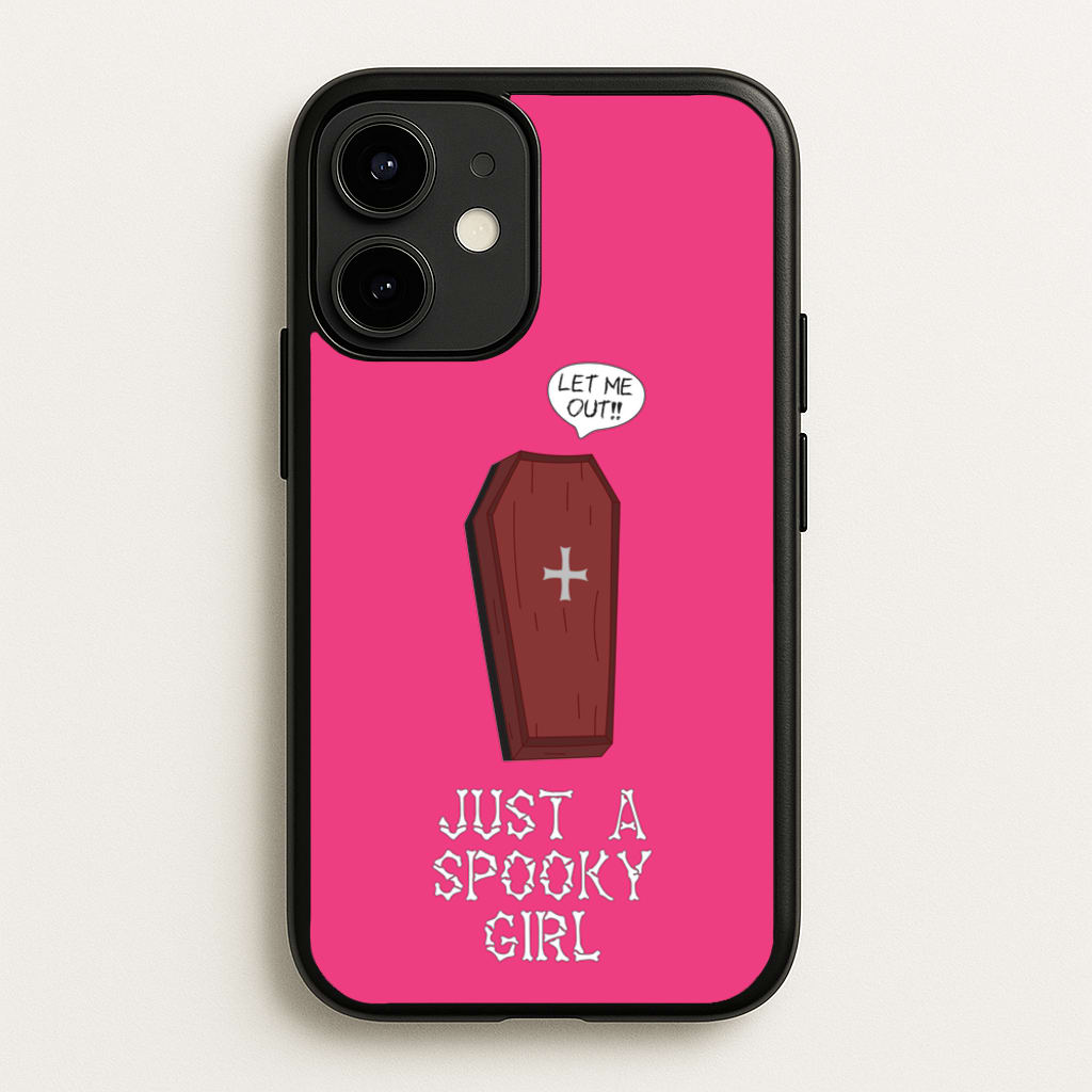 Just A Spooky Girl - Halloween Phone Case for iPhone 12 / 12 Pro