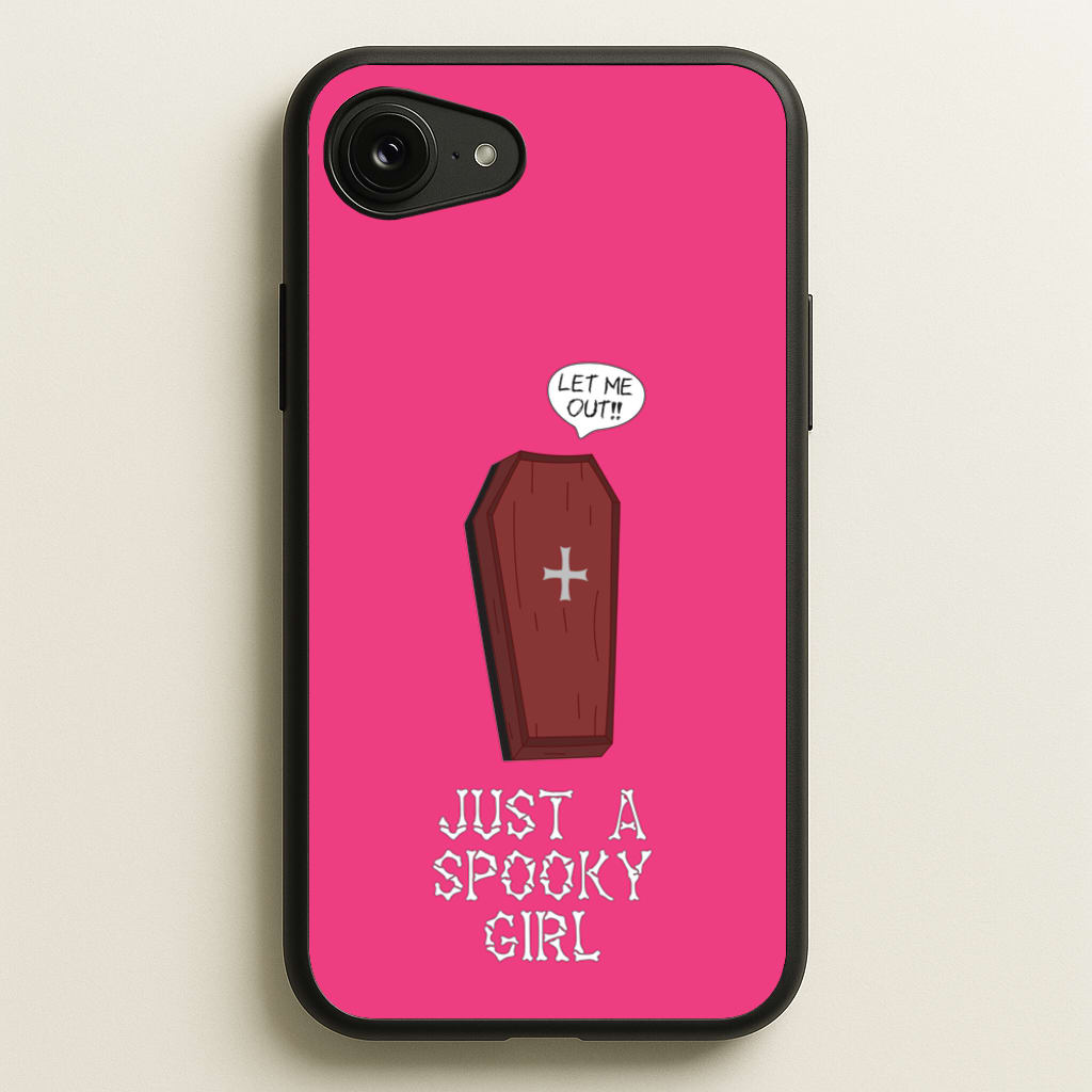 Just A Spooky Girl - Halloween Phone Case for iPhone 16e