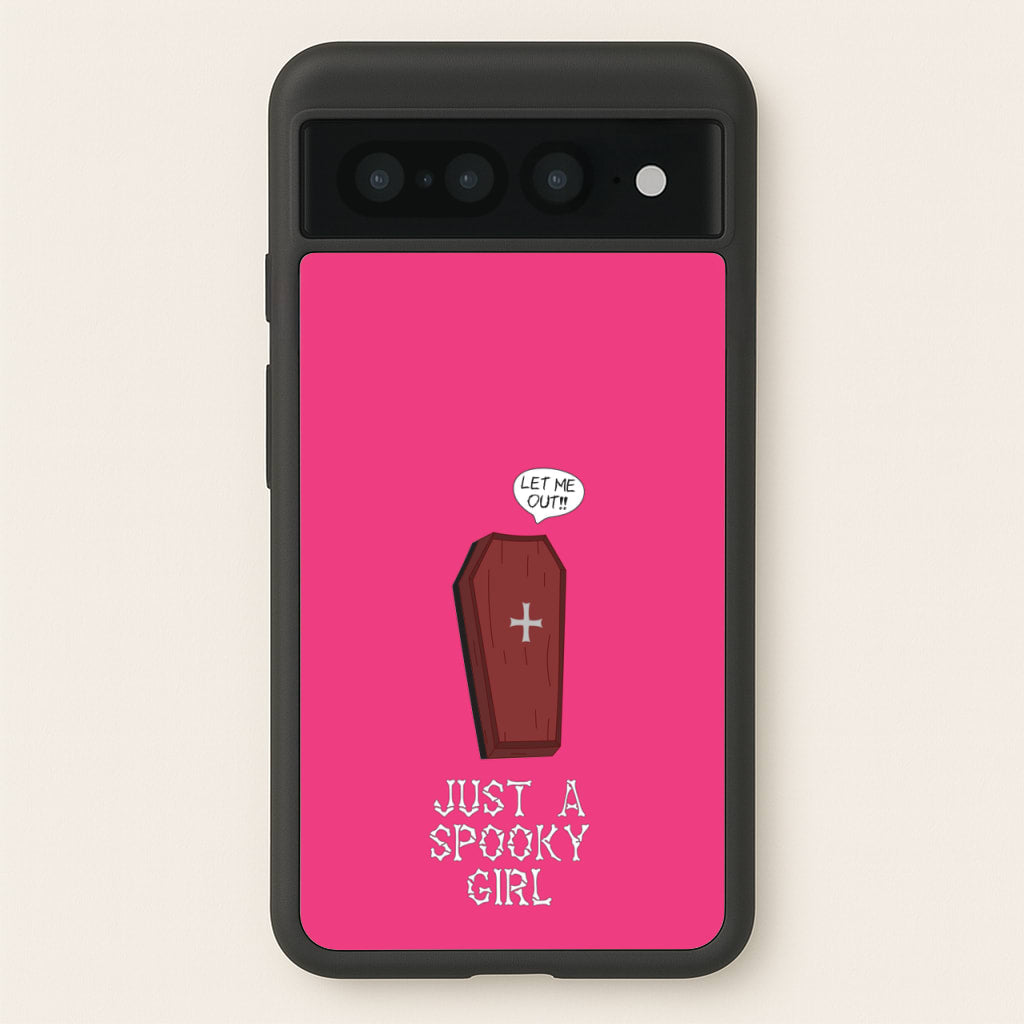 Just A Spooky Girl - Halloween Phone Case for Google Pixel 7 Pro
