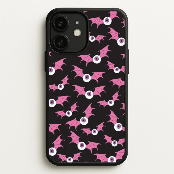 Bat Eye Pattern - Halloween Phone Case for iPhone 11