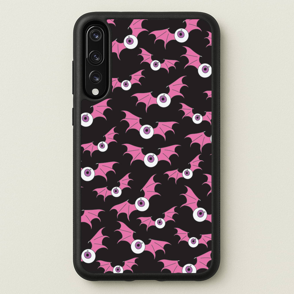 Bat Eye Pattern - Halloween Phone Case for Huawei P20 Pro