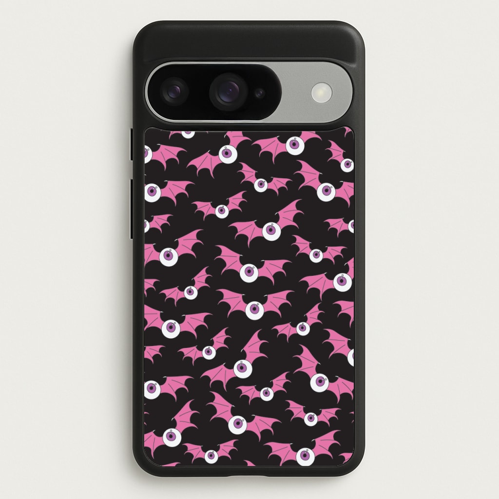 Bat Eye Pattern Phone Case for Google Pixel 10 / 10 Pro